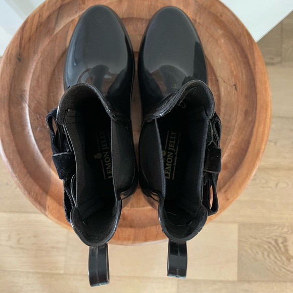 Lemon Jelly rain booties - 6.5 - BRAND NEW - Picture 4 of 5